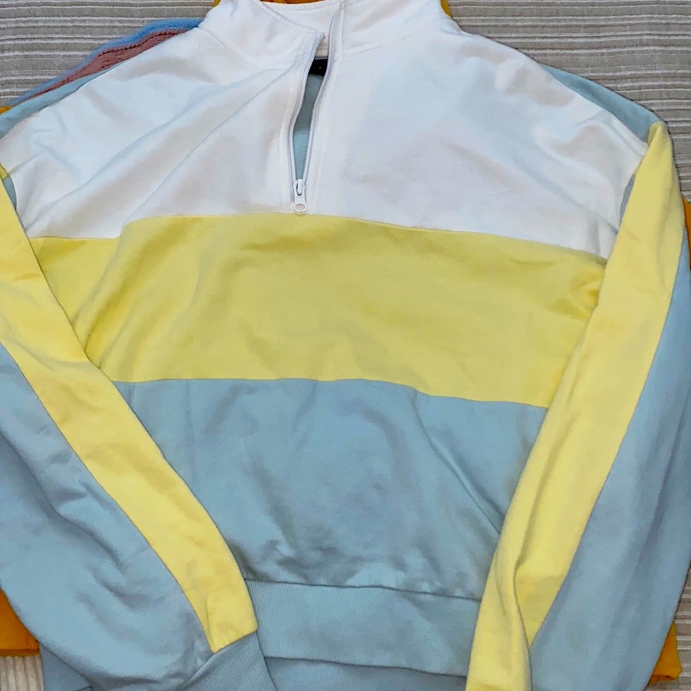 L.A hearts quarter zip